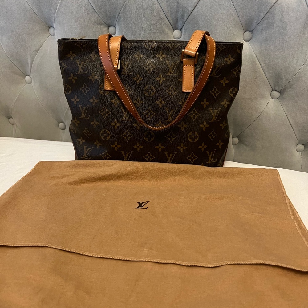 LV monogram tote bag